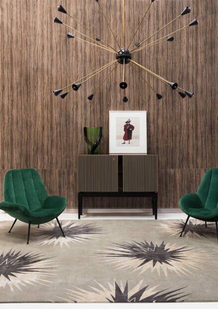 Los tapetes y cojines de Vivienne Westwood