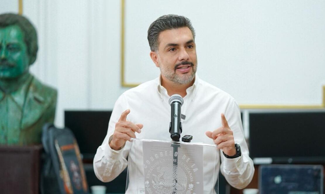 Jesús Sesma, presidente de la Mesa Directiva del Congreso capitalino. Foto: Cortesía.