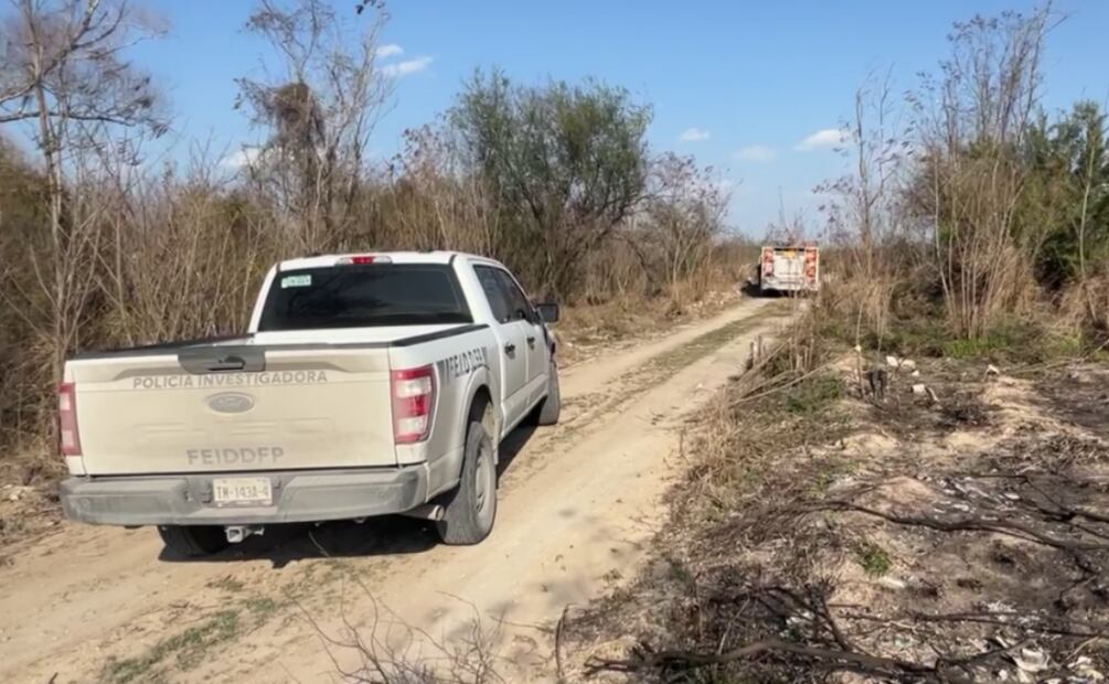 El empresario fue encontrado sin vida en una brecha cerca del Libramiento Anzaldúas en Reynosa, Tamaulipas (08/02/2025). Foto: Especial