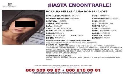 Encuentran muerta a Rosalba Selene, enfermera vista por última vez en UAEM Zumpango 