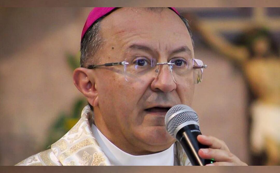 Nuncio Apostólico en México, Joseph Spiteri, comenzó este jueves su visita con motivo de los 60 años de la Diócesis de Victoria en Tamaulipas (03/07/2025). Foto: Especial