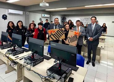 Unidades de la UAT reciben equipo de cómputo; buscan fortalecer preparación académica y aprendizaje