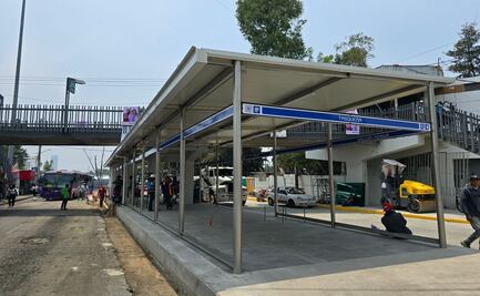 Pruebas operativas del Trolebús en Avenida Aztecas, entre obras e invasión del carril confinado