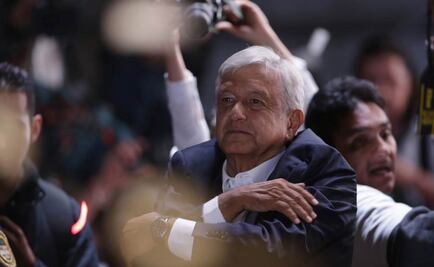 AMLO: se va a desterrar la corrupción del país, me canso ganso