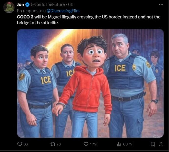 Los mejores memes que dejó el anuncio de Coco 2. Foto: Captura de pantalla