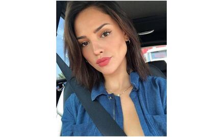 Eiza González luce sus curvas en las alturas