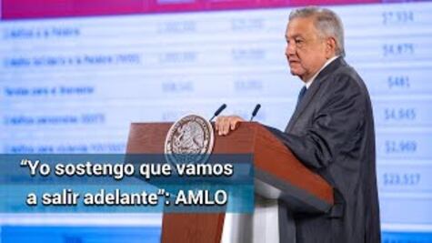 Aunque expertos apuesten a que "nos va llevar el tren" confió en que vamos a salir adelante: AMLO