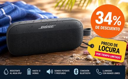 Bocina portátil Bose con precio de locura en Amazon México; aprovecha descuento del 34% por tiempo limitado