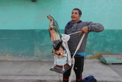 Peregrinan a contrarreloj a la Basílica de Guadalupe