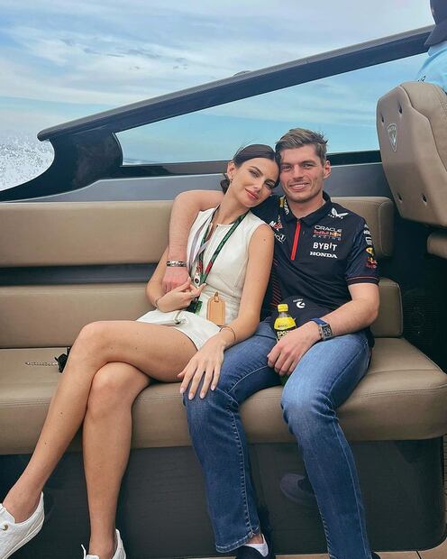 Kelly Piquet y Max Verstappen. Fuente: Instagram @kellypiquet