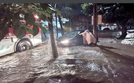 Lluvias desbordan tres arroyos en Tuxtla Gutiérrez, Chiapas