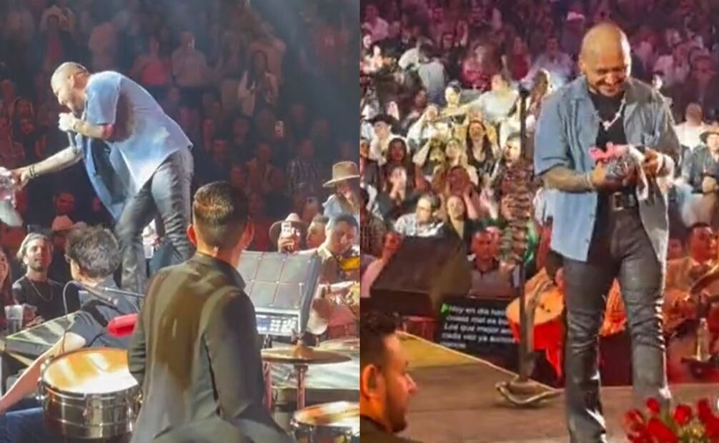 Christian Nodal recibe regalo para el bebé que espera con la rapera Cazzu. Foto: Vía TikTok.