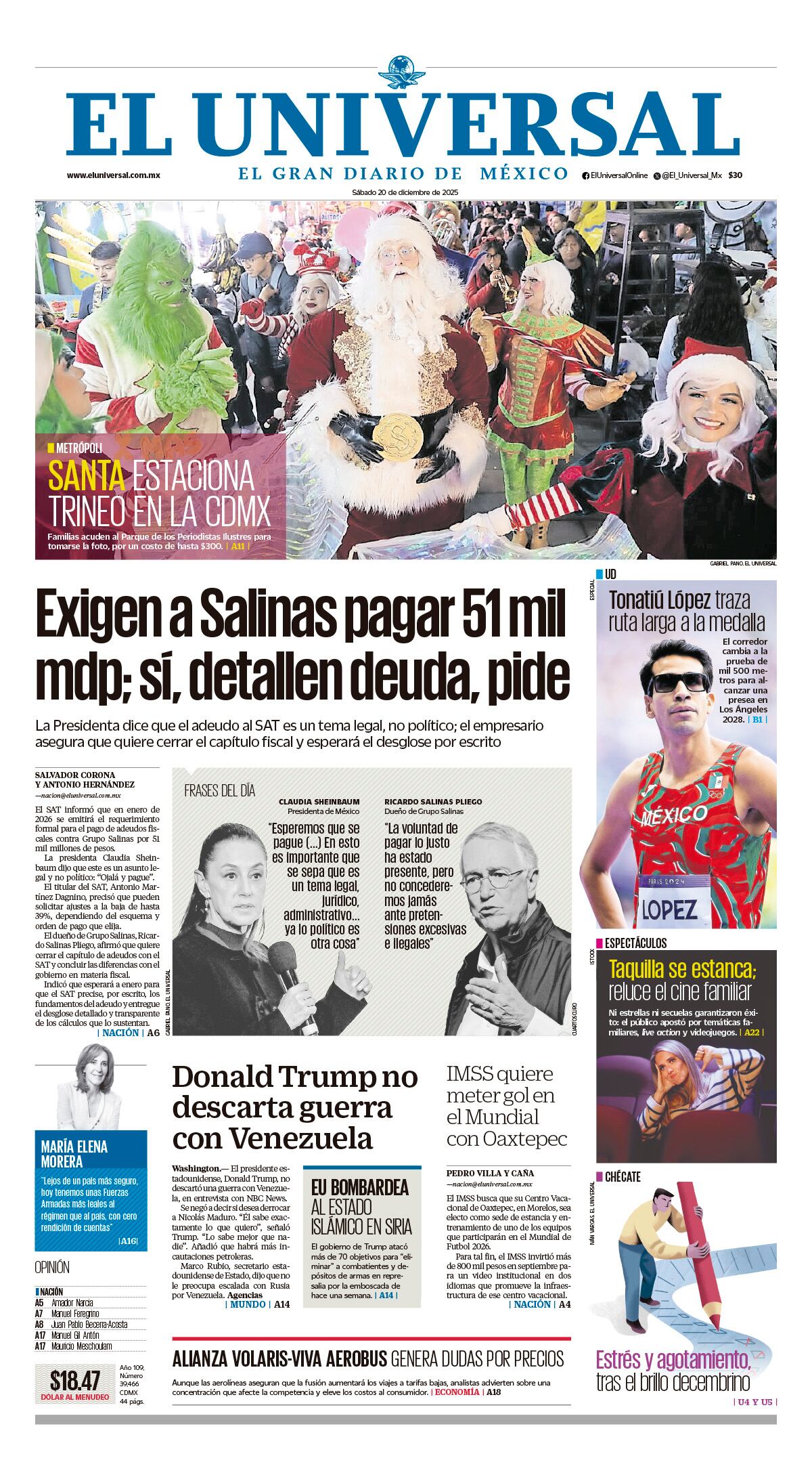 Portada impresa