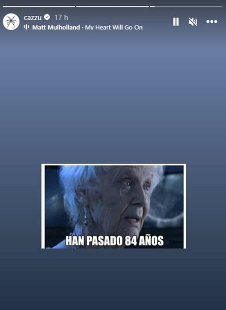 Cazzu comparte meme, y muchos dicen que se lo dedicaron a Belinda. Fotos: Instagram.