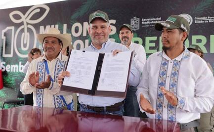 Michoacán depliega "ejército verde"; elementos reforestarán 14 mil herctáreas con 10 millones de árboles