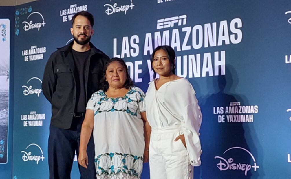 La estrella de este documental, Enedina Canul, explicó cómo su pasión por el béisbol nació en su infancia, cuando salía a jugar con los niños del pueblo a la calle. Foto: Sughey Baños/EL UNIVERSAL.