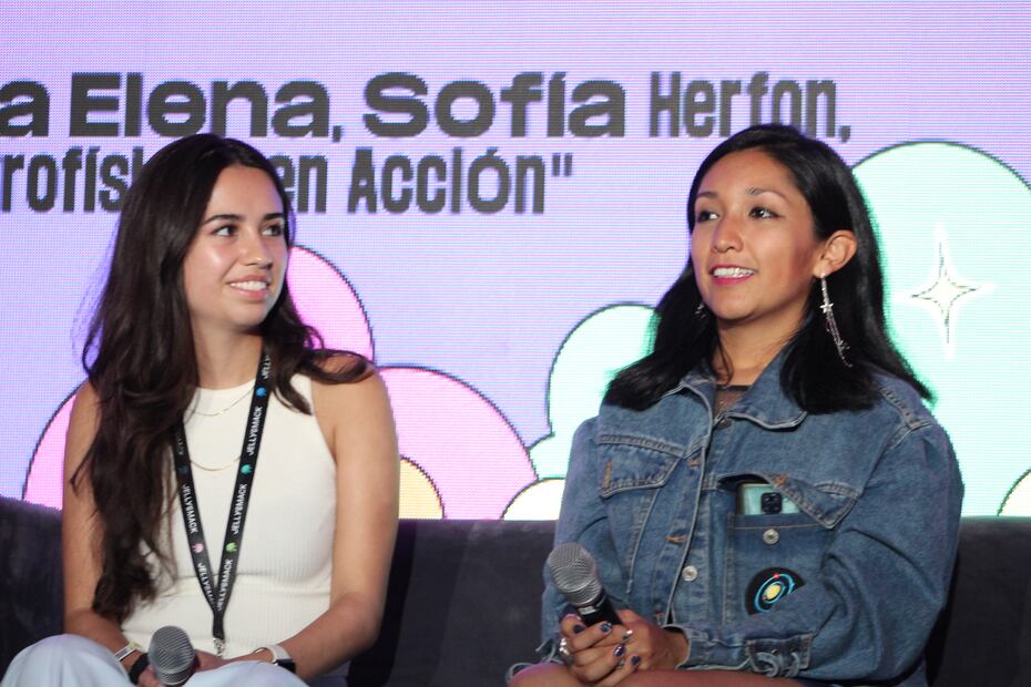 Trish Luna en VidCon México 2023. Foto: Fernanda OH / EL UNIVERSAL