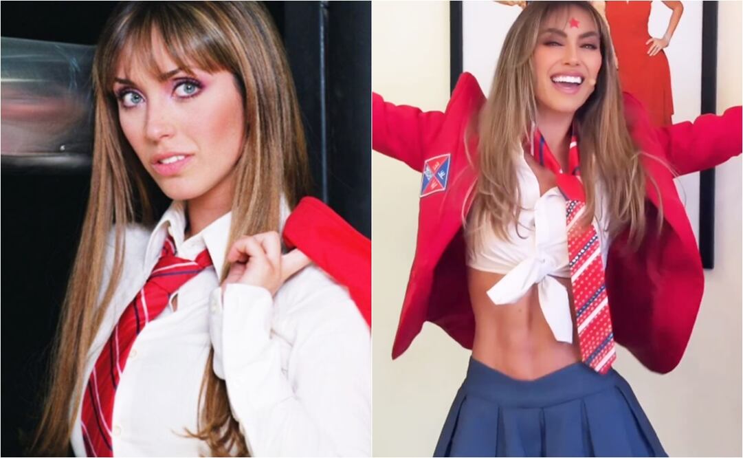 Anahí dio vida a Mía Colucci, uno de los personajes principales de "Rebelde".
Fotos: Especial e Instagram