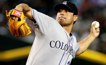 MLB: De la Rosa obtiene sexto éxito en triunfo de Rockies