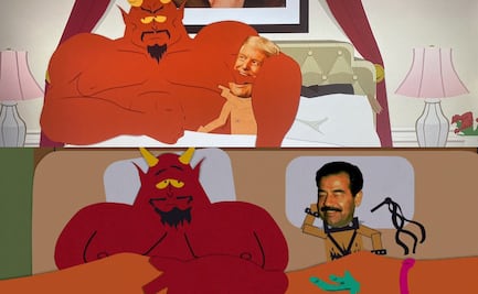 La vez que South Park juntó a Satanás y a Saddam Hussein; lo comparan con capítulo de Trump