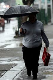 Se registran descensos de temperatura y fuertes lluvias en Zacatecas