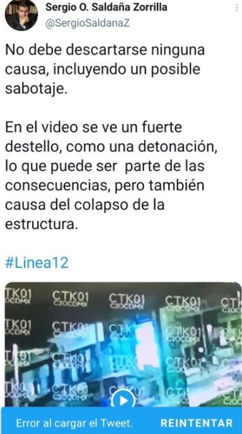 Subsecretario de Energía se disculpa por insinuar “sabotaje” en colapso de Metro Olivos
