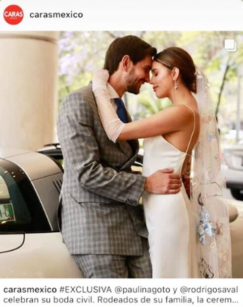 ¡Paulina Goto se casa! Así fue la elegante boda con Rodrigo Saval
