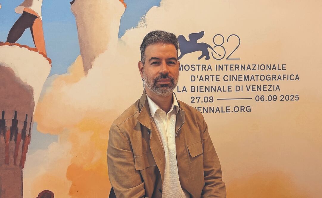 Pablos retrata a dos hombres que dan otro significado a la carretera. Foto: de ALEJANDRA MUSI. EL UNIVERSAL