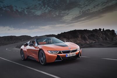 BMW presenta i8 Roadster en Fórmula E de México