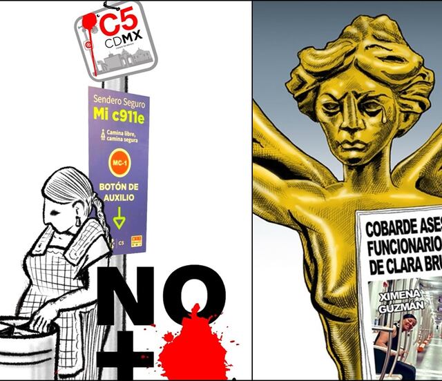 Asesinan a funcionarios del Gobierno de CDMX; 5 cartones que retratan la tragedia durante la mañanera de Sheinbaum