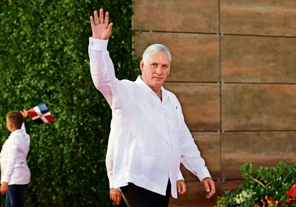 El presidente cubano, Miguel Díaz-Canel