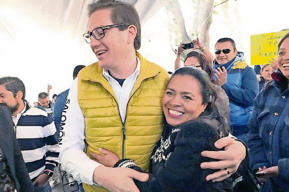 Confianza. Salomón Chertorivski encabezó un mitin en la delegación Azcapotzalco, donde aseguró que será el jefe de Gobierno 2018-2014. Foto: ESPECIAL