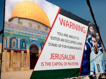 Suspenden amistoso entre Argentina e Israel en Jerusalén