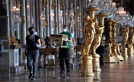 Versalles reabre sin turistas y con 500 visitantes por hora