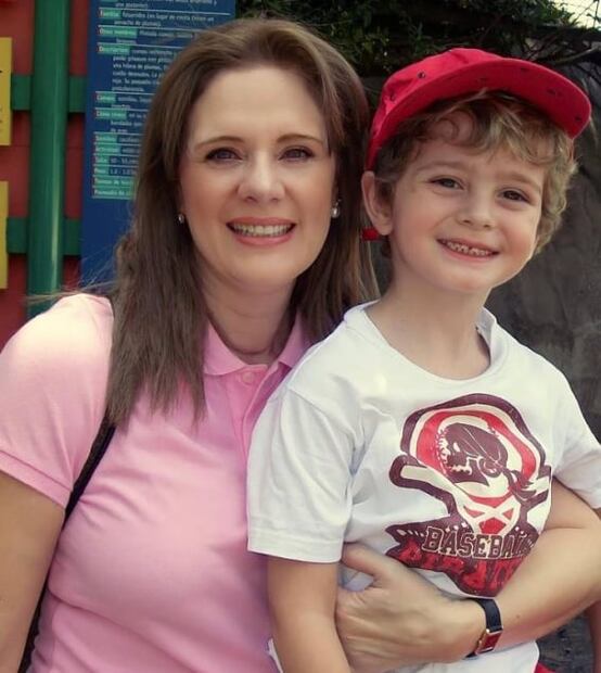 Érika Buenfil revela cómo fue el momento en el que su hijo conoció a su padre