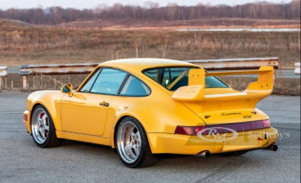 El Porsche edición limitada que saldrá a subasta 