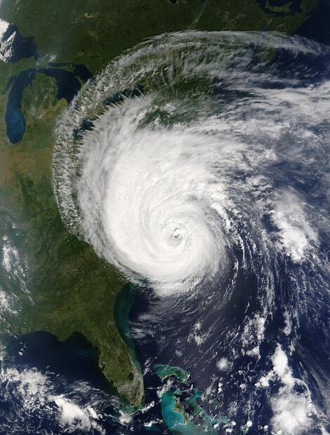 Los huracanes producen alteraciones climatológicas. Foto: Pixabay