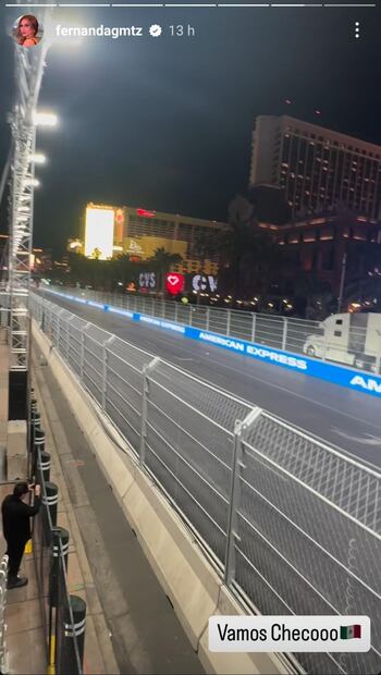 Canelo Álvarez en el GP de Las Vegas