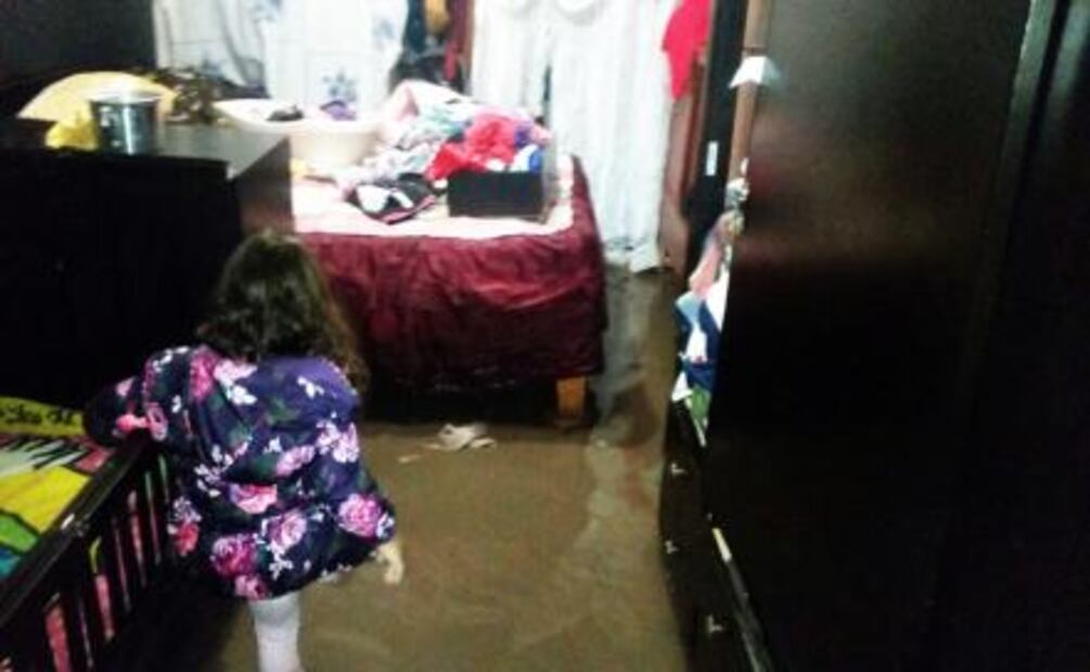 Tromba afecta a 30 familias en Chavinda, Michoacán