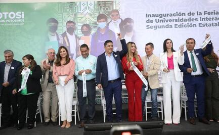 Ricardo Gallardo inaugura la Feria de Universidades Interactiva 2023
