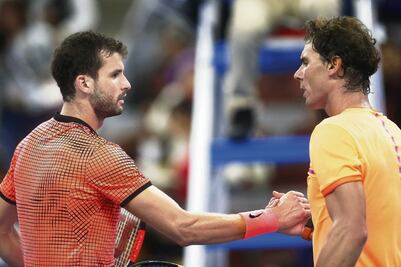 Dimitrov vence, al fin, a Nadal