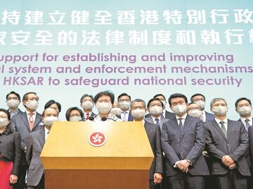 China approves controversial national security legislation for Hong Kong