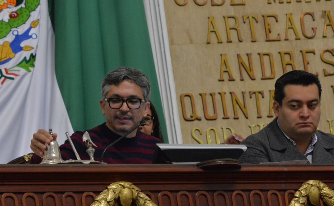 Aspectos de la instalación de la Comisión Permanente del Congreso de la Ciudad de México. Fotografía: @Congreso_CdMex