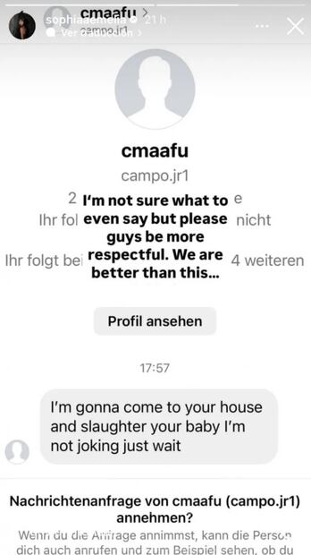 Las amenazas a la esposa de Kai Havertz