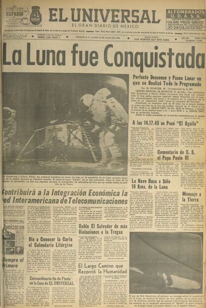 Así se vivió en la Tierra la llegada a la Luna