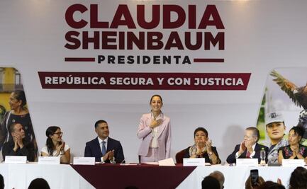Claudia Sheinbaum presenta las "Líneas generales de su estrategia de seguridad y justicia"
