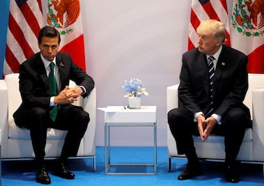Casa Blanca difunde temas de reunión entre Trump y Peña; no destaca muro