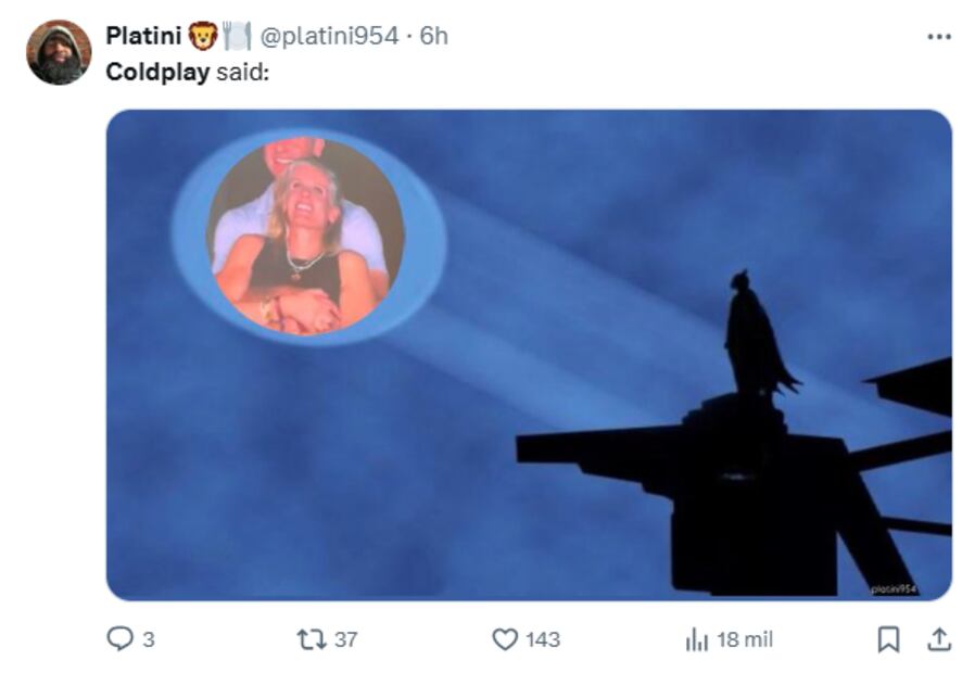 Usuarios reaccionaron a la infidelidad de Andy Byron en el concierto de Coldplay con sus mejores memes. Foto: Captura de pantalla