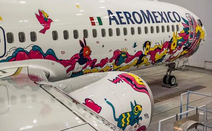 FOTOS: Kukulcán, el nuevo "embajador" de Aeroméxico por su 90 aniversario