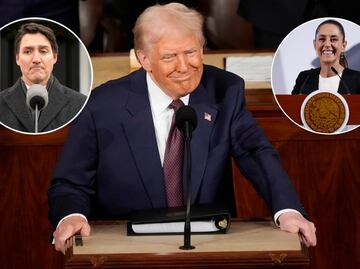 De las flores a Sheinbaum al “algo” amistoso con Trudeau; el contraste en el discurso de Trump hacia México y Canadá